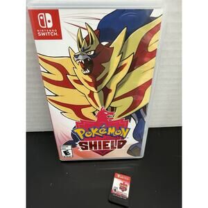 Pokemon Shield (Nintendo Switch, 2019) CIB - Tested